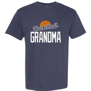 Basketball Grandma Hoop Sport Gift Garment-Dyed Heavyweight T-Shirt