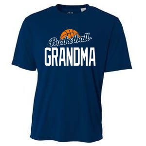 Basketball Grandma Hoop Sport Gift Cooling Performance Crew T-Shirt