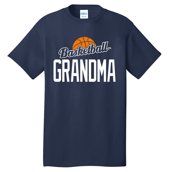 Basketball Grandma Hoop Sport Gift Tall T-Shirt