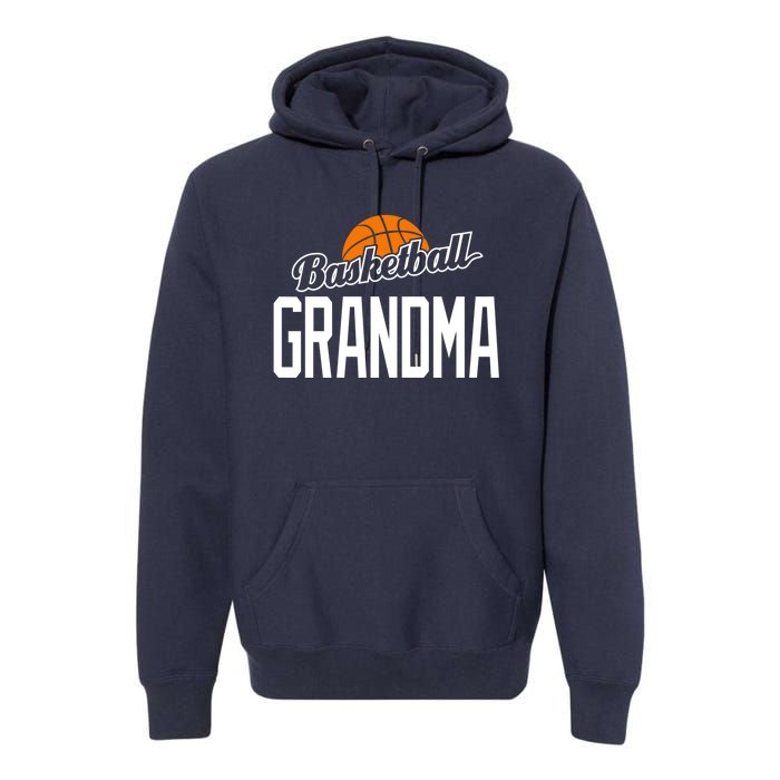 Basketball Grandma Hoop Sport Gift Premium Hoodie