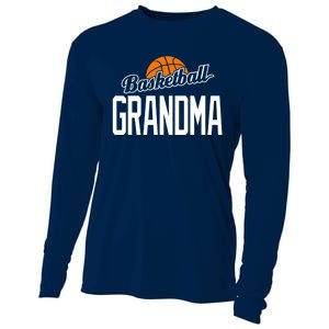 Basketball Grandma Hoop Sport Gift Cooling Performance Long Sleeve Crew