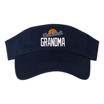 Basketball Grandma Hoop Sport Gift Valucap Bio-Washed Visor