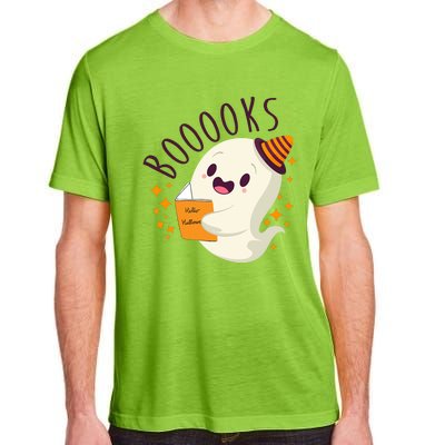 Books Ghost Halloween Cute Funny Adult ChromaSoft Performance T-Shirt