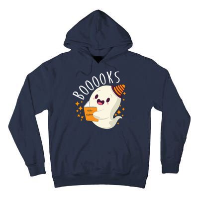 Books Ghost Halloween Cute Funny Tall Hoodie