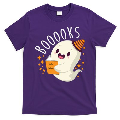 Books Ghost Halloween Cute Funny T-Shirt