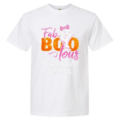 Birthday Ghoul Halloween Funny Fab BOO Lous Garment-Dyed Heavyweight T-Shirt