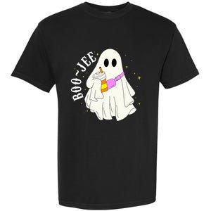 BooJee Ghost Halloween Costume Spooky Season Fun Garment-Dyed Heavyweight T-Shirt