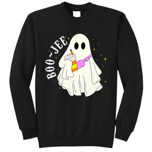 BooJee Ghost Halloween Costume Spooky Season Fun Sweatshirt