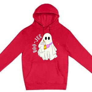 BooJee Ghost Halloween Costume Spooky Season Fun Premium Pullover Hoodie