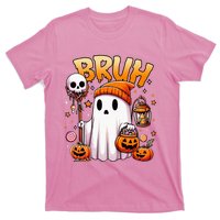 Bruh Ghost Halloween Cute Ghost Trick Or Treat Candy T-Shirt