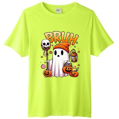 Bruh Ghost Halloween Cute Ghost Trick Or Treat Candy Tall Fusion ChromaSoft Performance T-Shirt