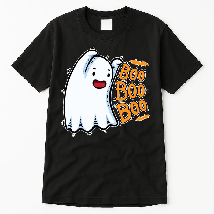 Boo Ghost Halloween Cute Tall T-Shirt