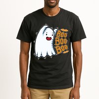 Boo Ghost Halloween Cute Tall T-Shirt