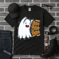 Boo Ghost Halloween Cute Tall T-Shirt