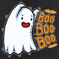 Boo Ghost Halloween Cute 11oz C Handle Ceramic Mug