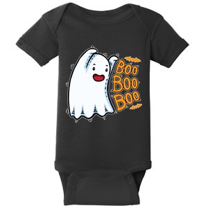 Boo Ghost Halloween Cute Baby Bodysuit