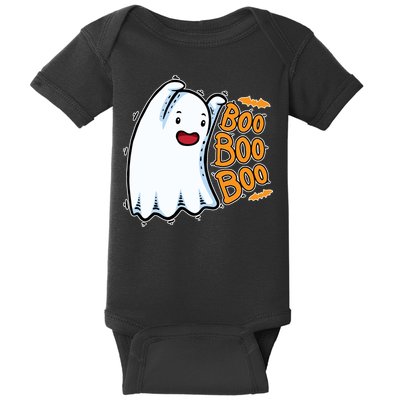 Boo Ghost Halloween Cute Baby Bodysuit