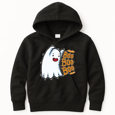 Boo Ghost Halloween Cute Kids Hoodie