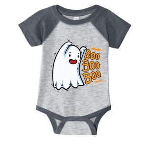 Boo Ghost Halloween Cute Infant Baby Jersey Bodysuit