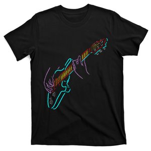 Bass Guitarists Hands Rock And Roll T-Shirt