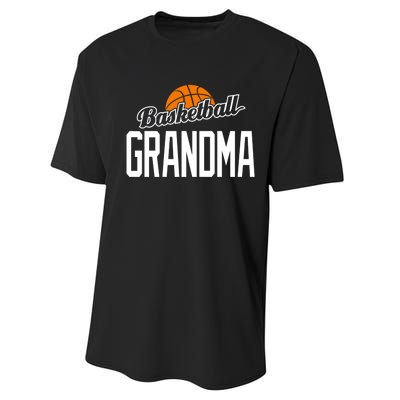 Basketball Grandma Hoop Sport Gift Performance Sprint T-Shirt