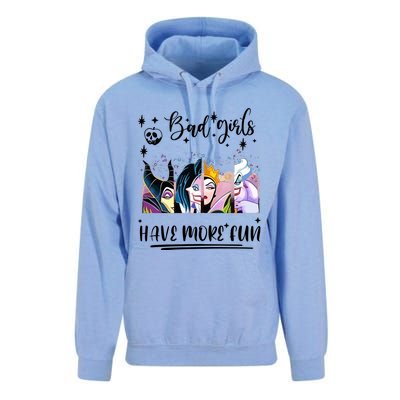 Bad Girl Have More Fun Night Out Vacations Villain Queen Witch Unisex Surf Hoodie