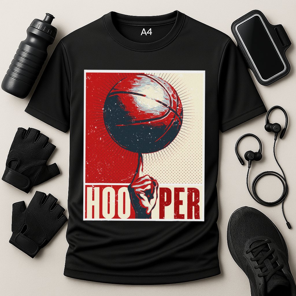 Basketball Gift Hooper Street Streetball Basketball Player Cooling Performance Crew T-Shirt