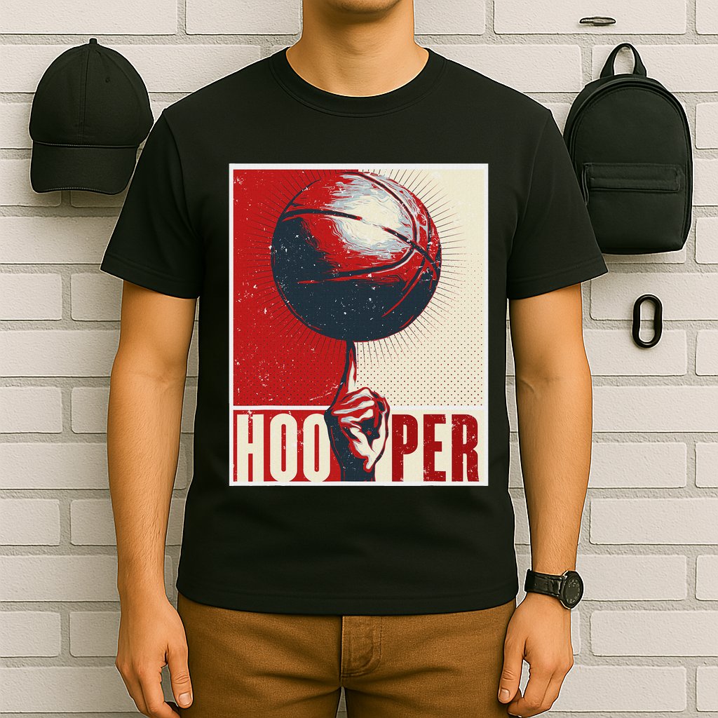 Basketball Gift Hooper Street Streetball Basketball Player T-Shirt