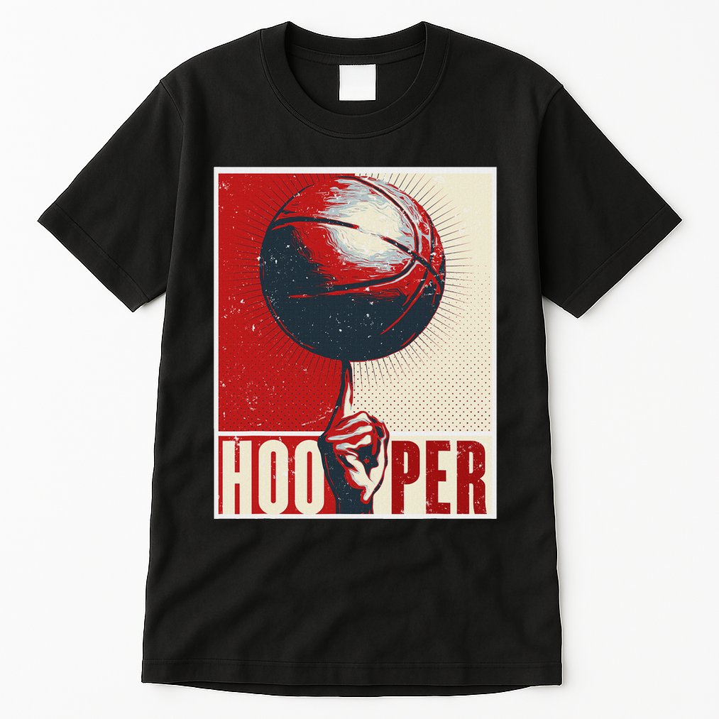Basketball Gift Hooper Street Streetball Basketball Player Tall T-Shirt