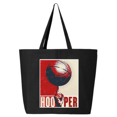 Basketball Gift Hooper Street Streetball Basketball Player 25L Jumbo Tote