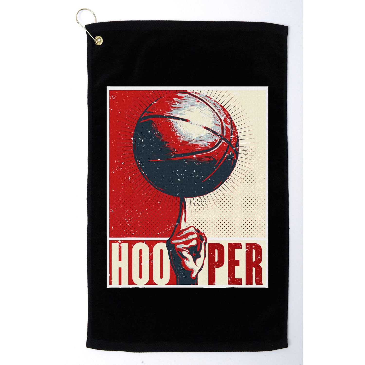 Basketball Gift Hooper Street Streetball Basketball Player Golf Towel