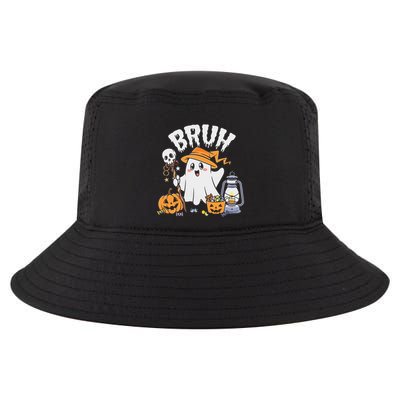 Bruh Ghost Halloween Cute Ghost Candy Cool Comfort Performance Bucket Hat