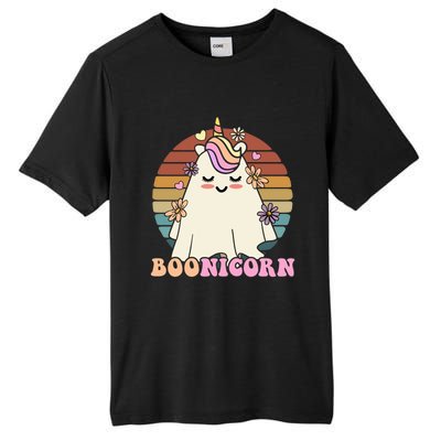 Boonicorn Groovy Halloween Unicorn Boo Ghost Costume Cute Gift Tall Fusion ChromaSoft Performance T-Shirt