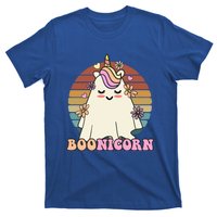 Boonicorn Groovy Halloween Unicorn Boo Ghost Costume Cute Gift T-Shirt