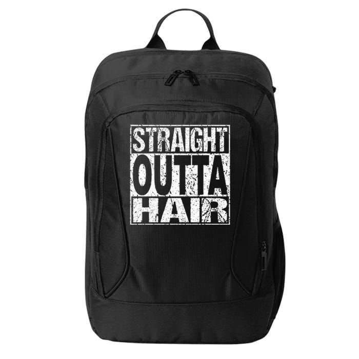 Bald Guy Hair Loss Baldness City Backpack