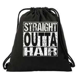 Bald Guy Hair Loss Baldness Drawstring Bag