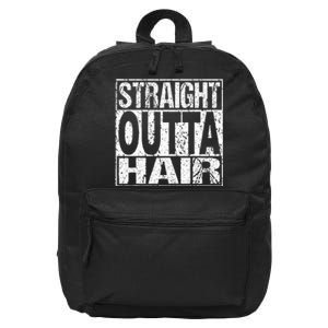 Bald Guy Hair Loss Baldness 16 in Basic Backpack