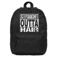 Bald Guy Hair Loss Baldness 16 in Basic Backpack