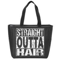 Bald Guy Hair Loss Baldness Zip Tote Bag