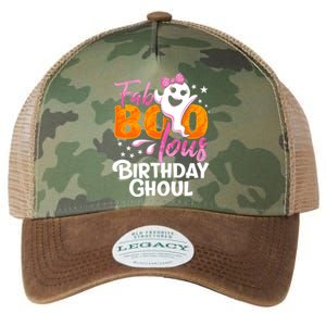 Birthday Ghoul Halloween Girl Fab BOO Lous Fabolous Legacy Tie Dye Trucker Hat