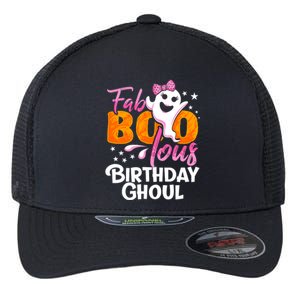 Birthday Ghoul Halloween Girl Fab BOO Lous Fabolous Flexfit Unipanel Trucker Cap