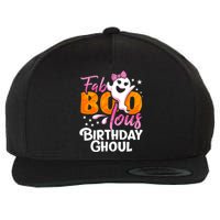 Birthday Ghoul Halloween Girl Fab BOO Lous Fabolous Wool Snapback Cap