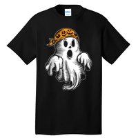 Boo Ghost Halloween Graphic Tall T-Shirt