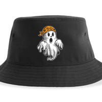 Boo Ghost Halloween Graphic Sustainable Bucket Hat
