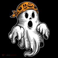 Boo Ghost Halloween Graphic Bucket Hat