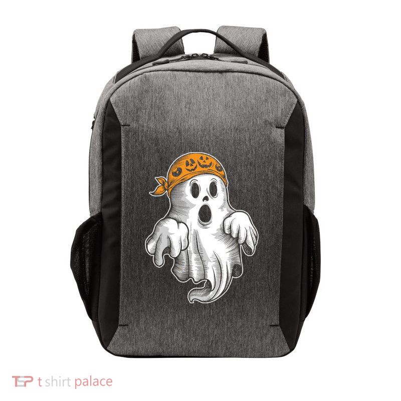 Boo Ghost Halloween Graphic Vector Backpack