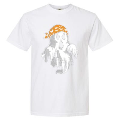 Boo Ghost Halloween Graphic Garment-Dyed Heavyweight T-Shirt