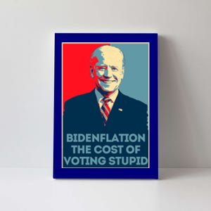 Bidenflation Gift Inflation Gas Prices Gift Biden Gift Canvas