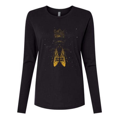 Beekeeping Gift Idea Animal Queen Bee Nature Insect Bee Womens Cotton Relaxed Long Sleeve T-Shirt