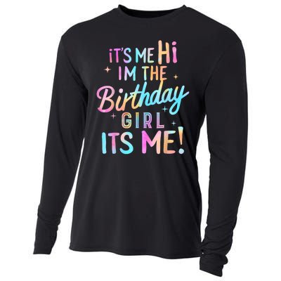 Birthday Girl Its Me Hi Im The Birthday Girl Its Me Birthday Cooling Performance Long Sleeve Crew